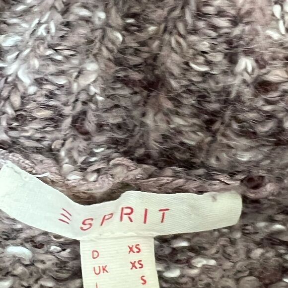 Esprit Women's Chunky Knit Wool Blend Sweater Turtle Neck Long Sleeve Size XS - Picture 12 of 12